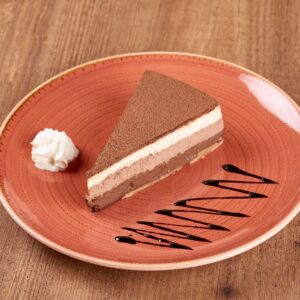 Tarta de 3 chocolates